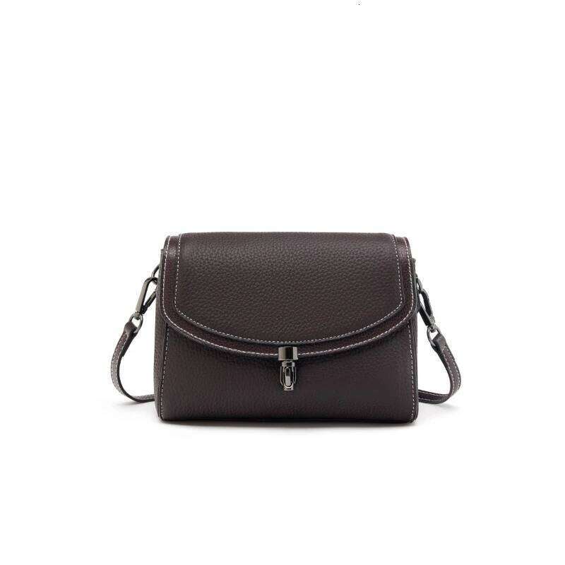 Women's Shoulder Cowhide Vintage Crossbody Messenger Bag Simplicity Genuine Leather Fashion Large Capacity Handbag Suotong251025