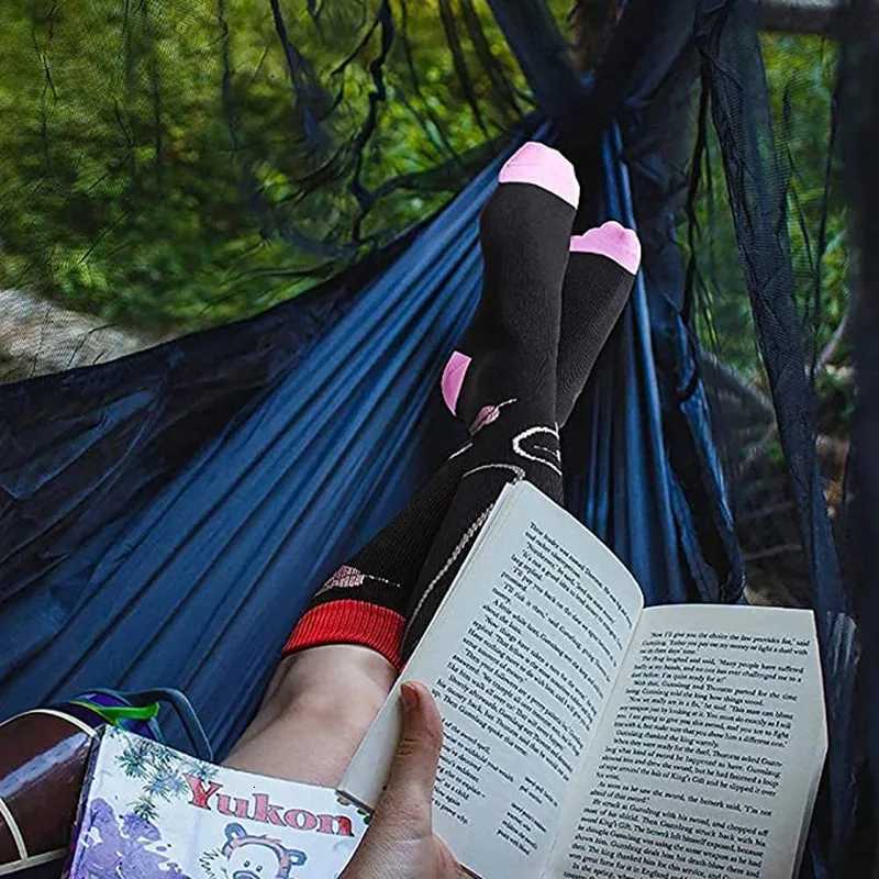 Compression Socks 2030 Mmhg Running Medical Varicose Veins Pregnancy Nursing Athletic Football Soccer Stockings Sport Socks Y251024