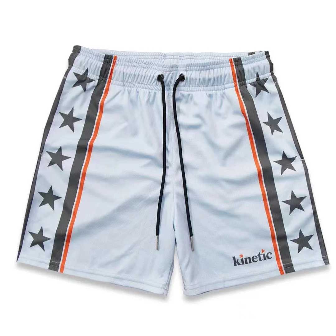 2025 Breathable Men Shorts GYM Basketball Running QuickDrying Shorts Baggy Flame Print Fashion Shorts Summer ShortsXJ251025