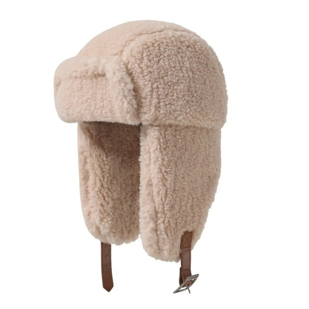 Polar Fleece Lei Feng Hat Windproof Warm Ear Protection Hat Coldproof Hooded Hat Gift 251024