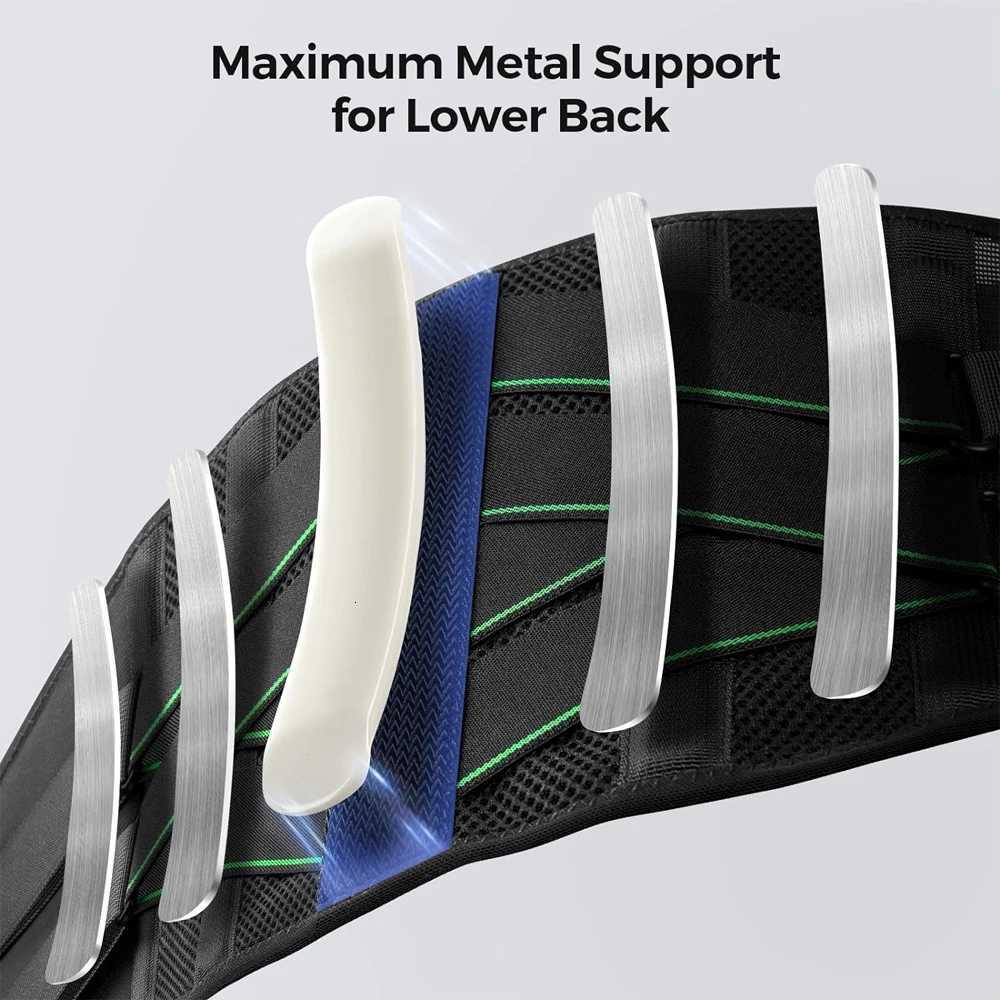1PC Back Braces for Lower Back Pain Relief with 5 Stays Breathable Waist Support for Men Women Antiskid Lumbar Support Belt Y251025