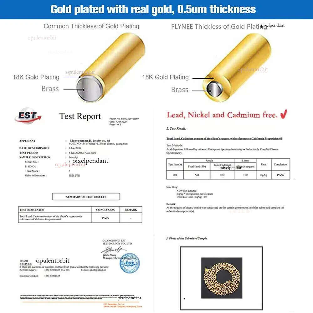 Wholesale Choker Miami Cuban Chain moissanite men necklace 10k 14k Gold cuban k chain fashion jewelry necklaces