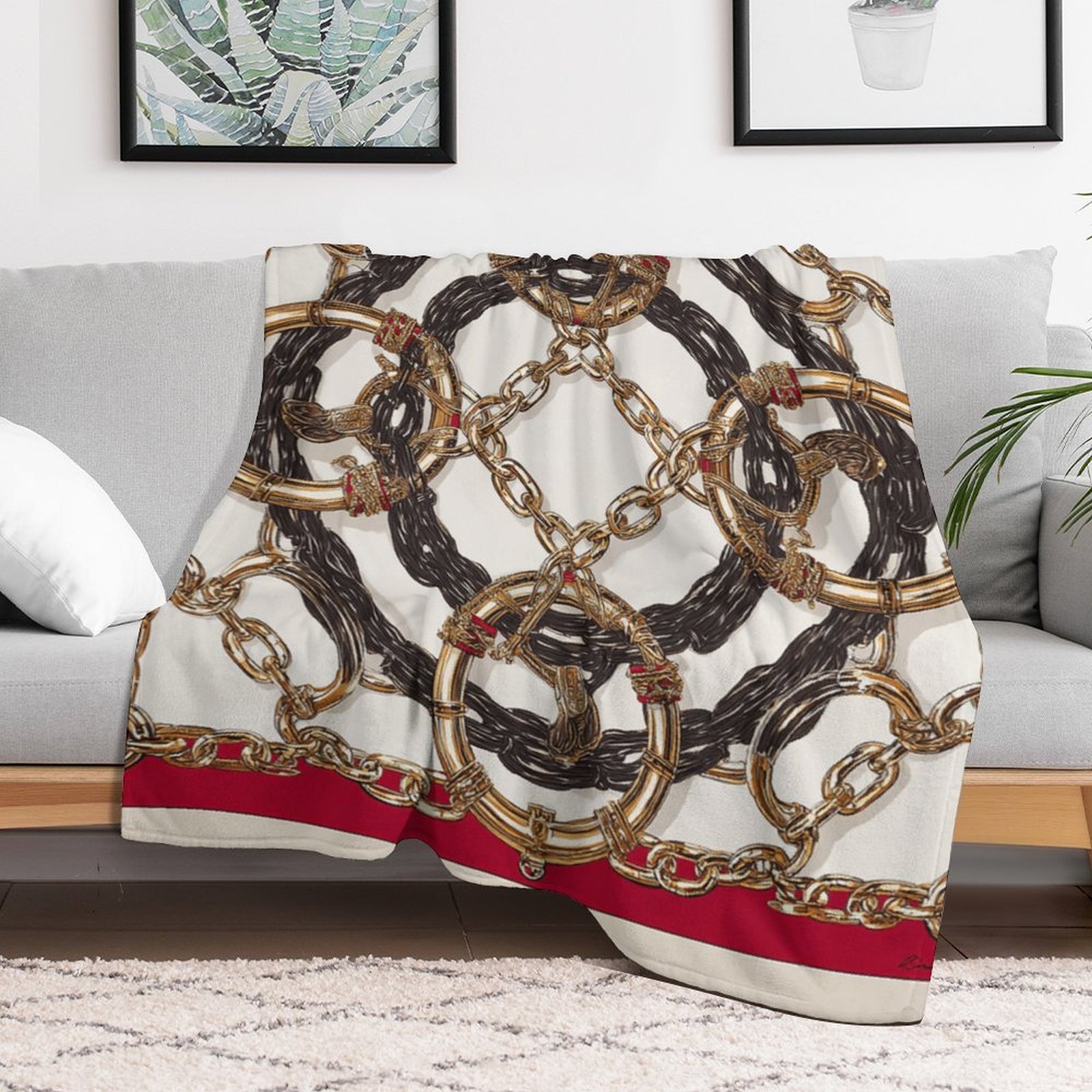 H Designer Horse blanket blanket throw cashmere vibration blanket copert Home Travel Throw Summer Air Conditioner Beach home bedding blankets throws H