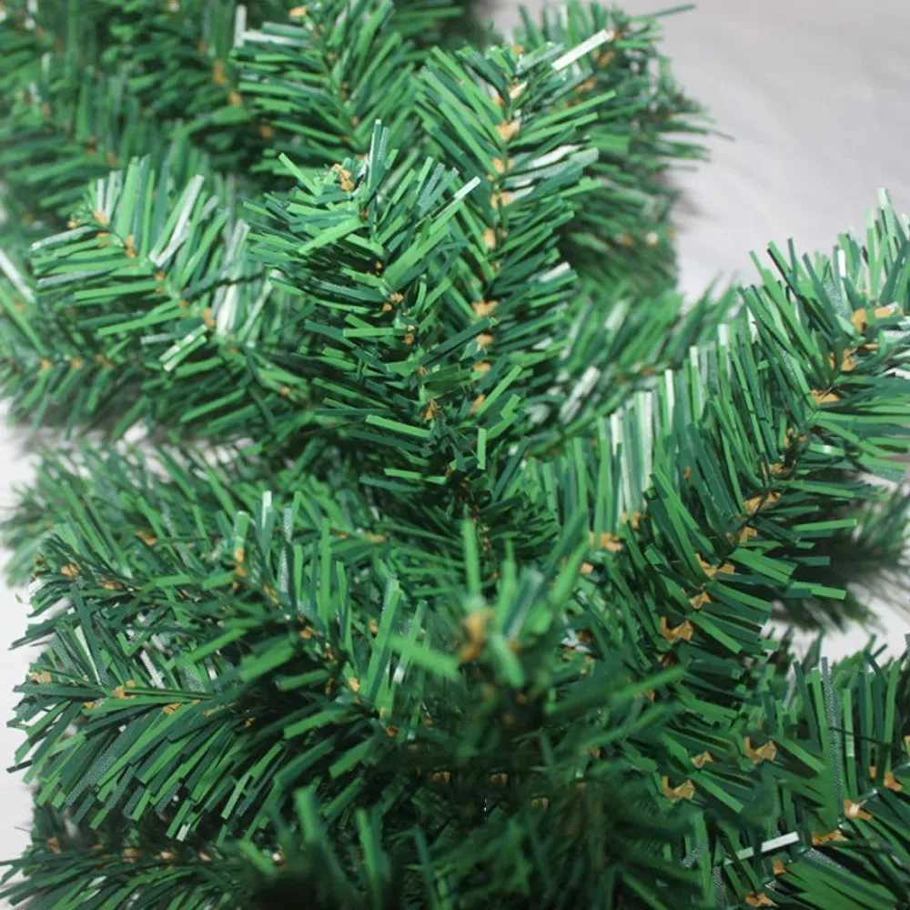 27M Artificial Rattan Wreath Decor Pine Tree Christmas Decoration For Kids Home Navidad Xmas Pine Tree Rattan Hanging Ornament C251024