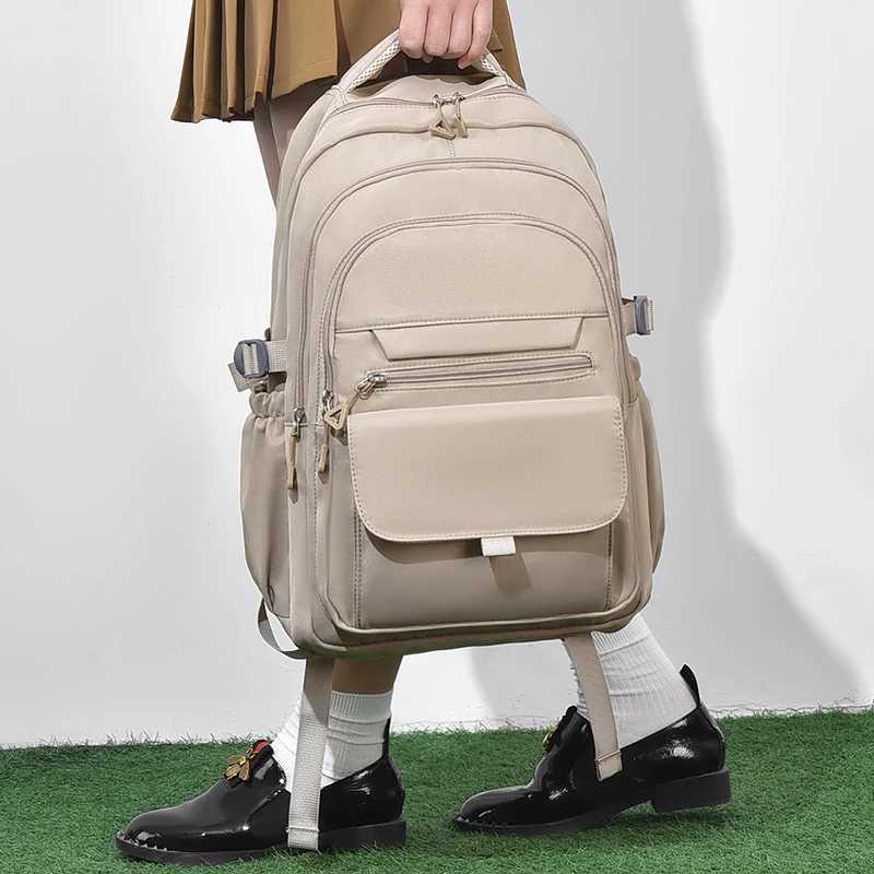 A Multilayer Waterproof And Stylish Backpack Oxford Largecapacity Simple Commuter Outoftown Student Backpack W251025