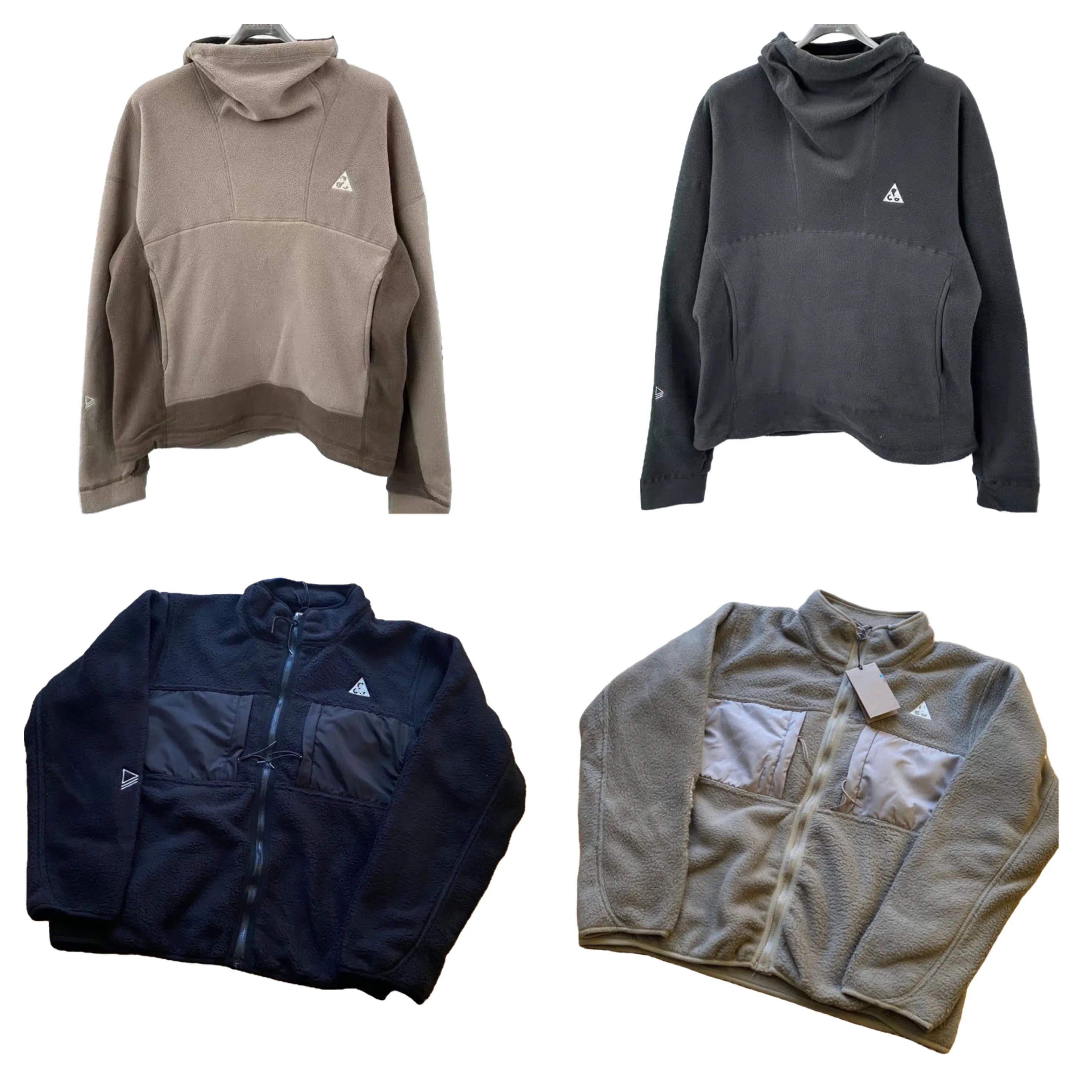 Premium ACG Winter Men's & Women's Mountaineering Hoodie SUP Pullover Design Cashmere Blend jacket Warm Thick Fabric Casual Use Matching Designer Men's Down Jacket AB