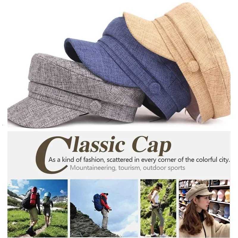 Spring and summer celebrity beret navy hat autumn and winter fashion Korean version casual octagonal retro duckbill c Y251025
