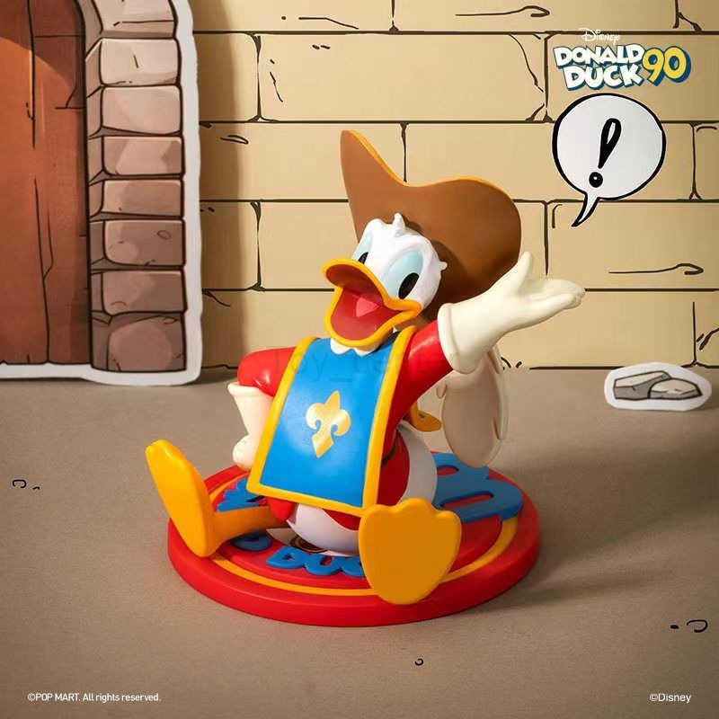 Disney POPMART Donald Duck 90th Anniversary Series Blind Box Bubble Mart Cute Ornament Trendy Toy Figurine H251025