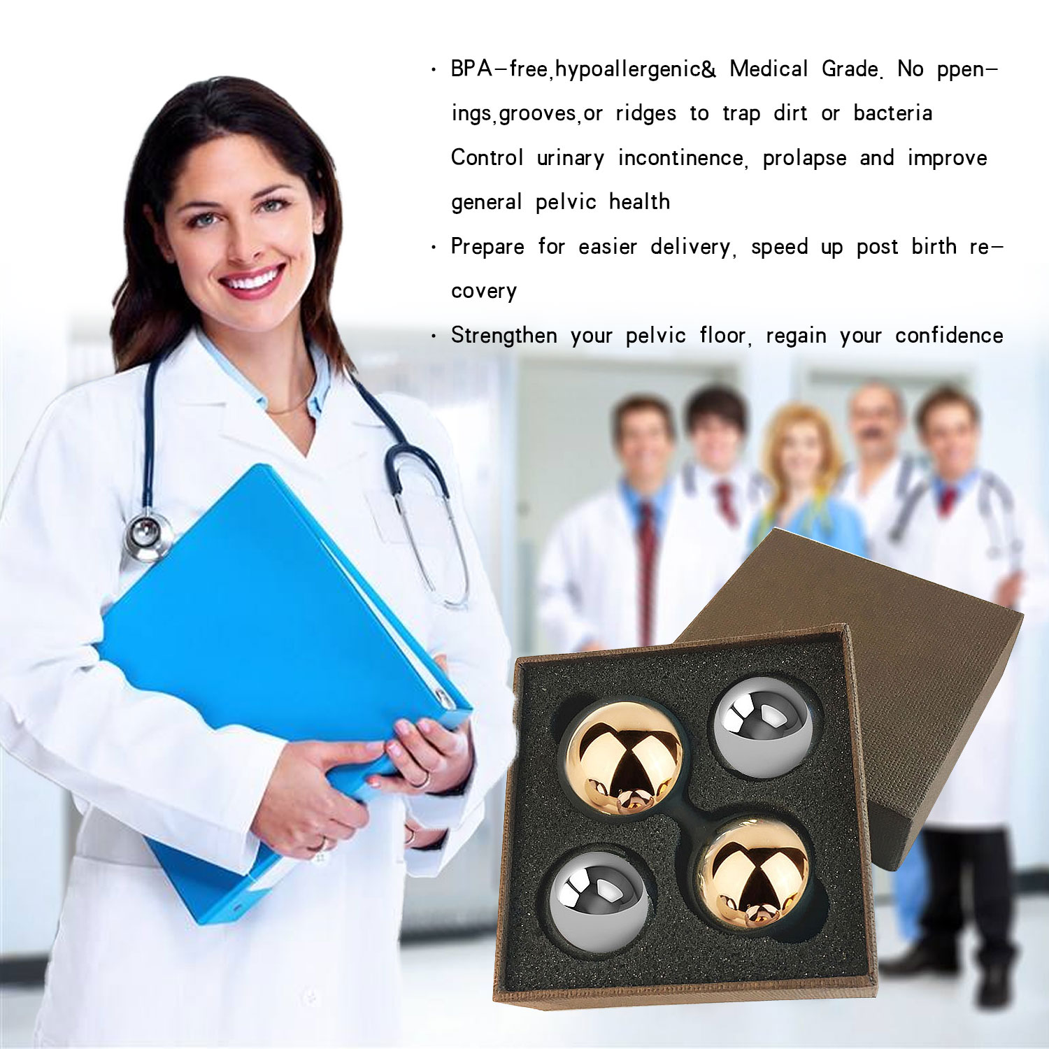 Enhance Pelvic Strength with Vaginal Contraction Balls