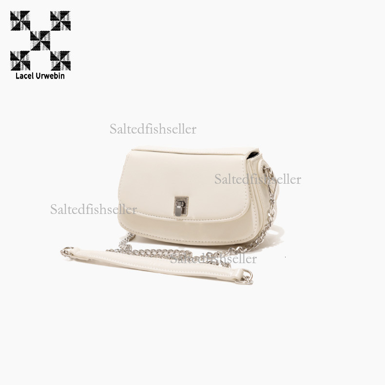 Lacel Urwebin Designer Summer New Handbag High-end Luxury Niche Metal Flip Chain Shoulder Crossbody Bag Fashionable Versatile Mini Business Bag Mobile