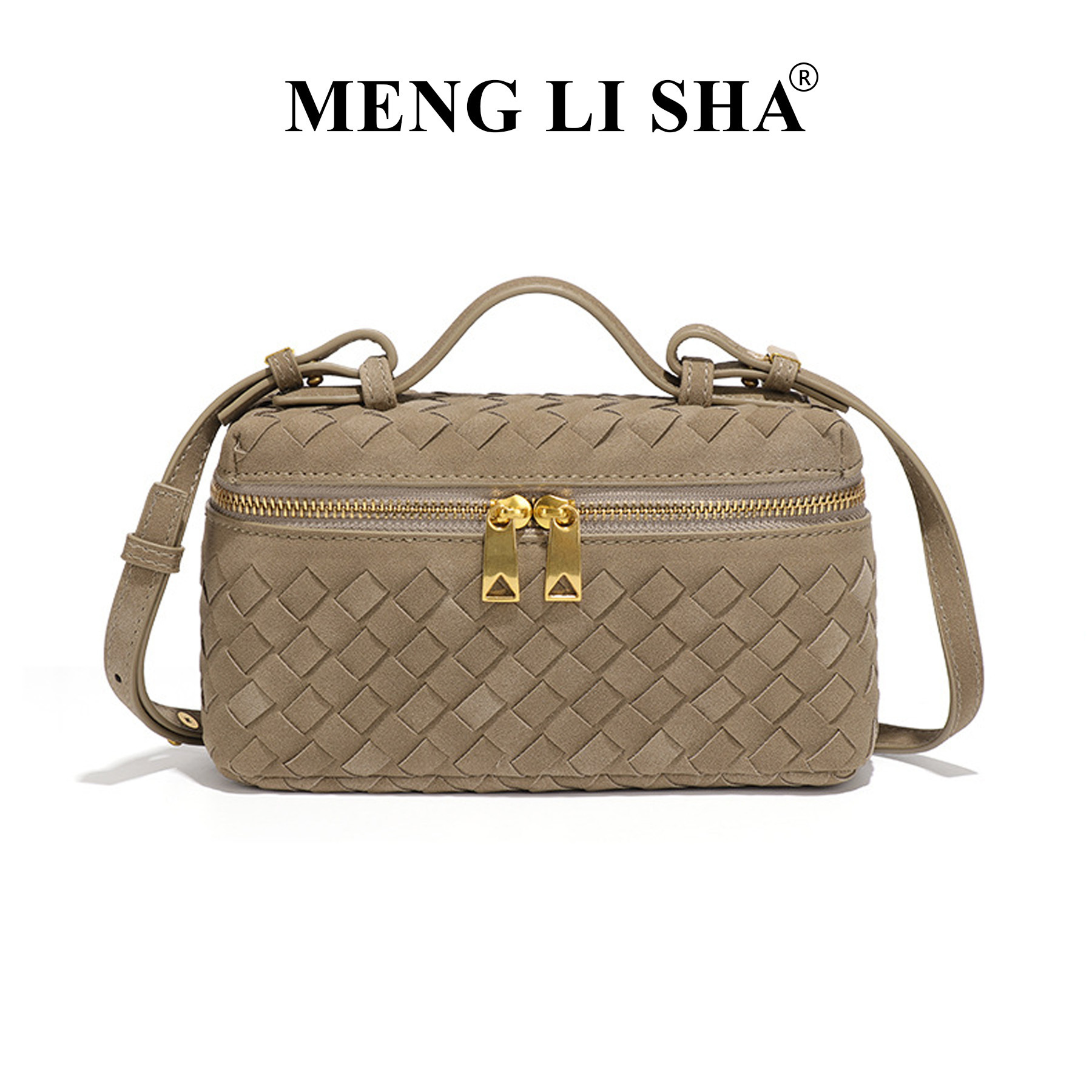 Luxury Brand Designer Bag Autumn Winter New Matte Handwoven Lunch Box Bag Trendy Fashion Single Shoulder Crossbody Handheld Box Bag