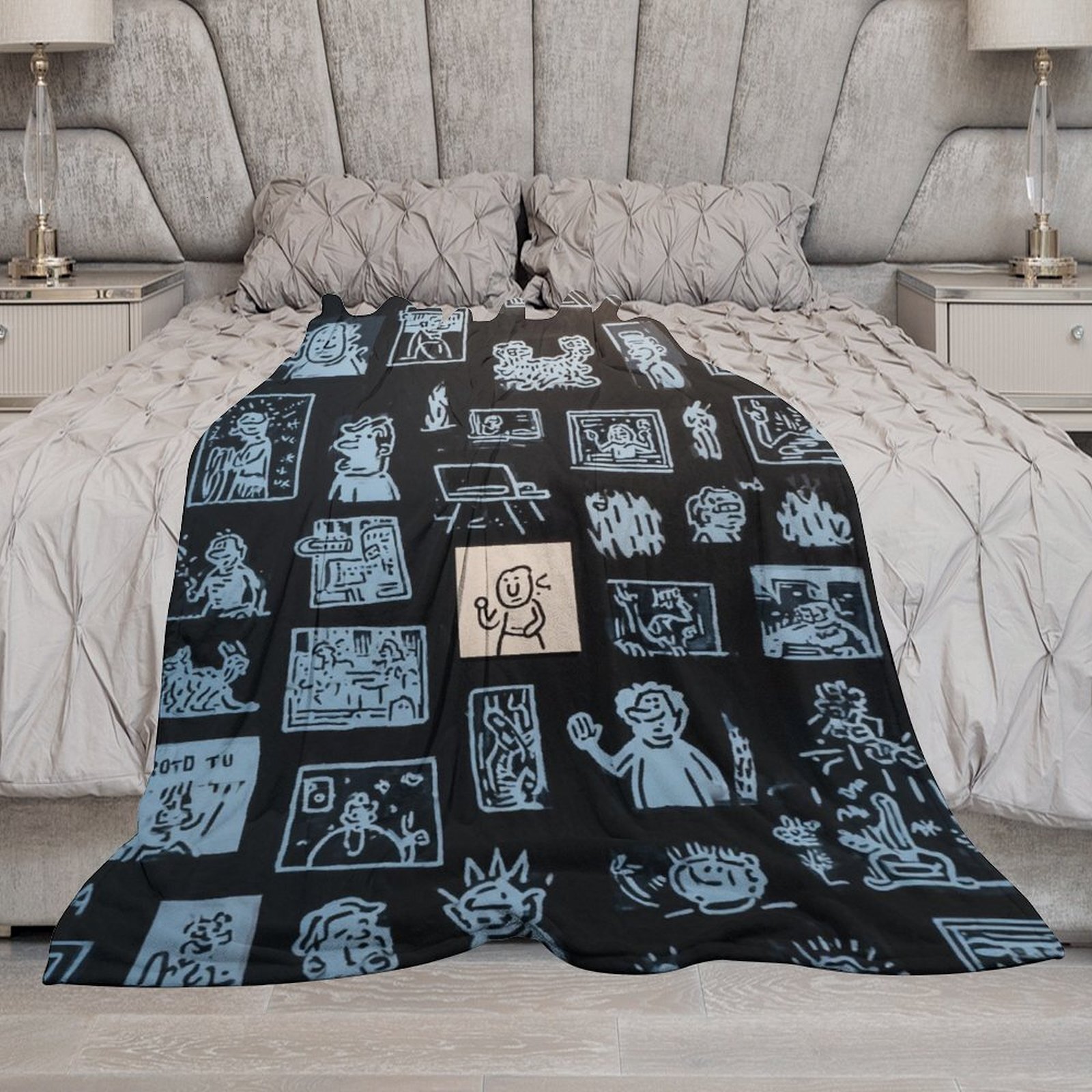 H Designer Horse blanket blanket throw cashmere vibration blanket copert Home Travel Throw Summer Air Conditioner Beach home bedding blankets throws H