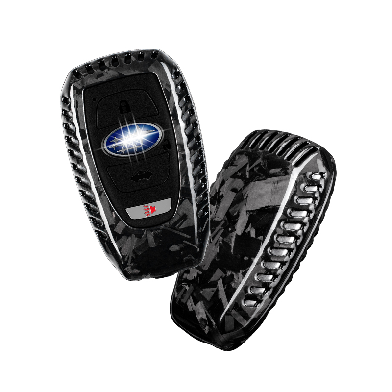 Carbon Fiber Car Key Case Cover For Subaru GT86 T-carbon Factory Sales Key Cover Fob Shell Interior Accessories Protect The Key