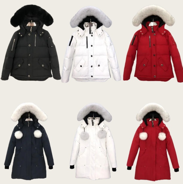 2025 Doudoune Moose Coat Zipper Parkas Knucklecoat Moose Knuckiess Hoodie Moose Knukies Men Winterjacke Outerwear Puffer Coat Mens Coat Designer Jacket size XS-XXL