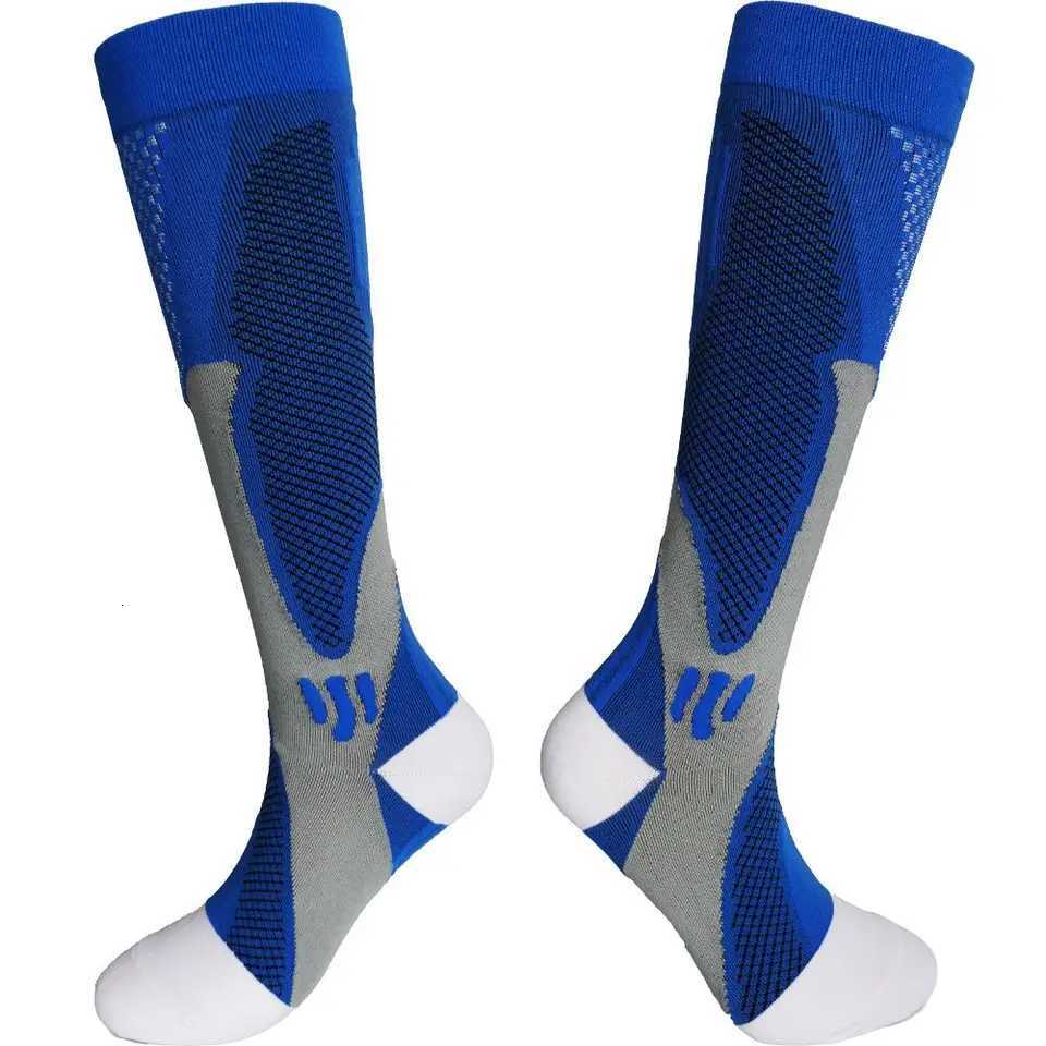 Running Men Women Compression Socks For Football Anti Fatigue Pain Relief 2030 mmhg Black Compression Socks Fit For Sport Socks Y251024