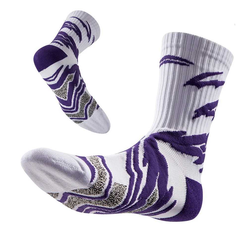 3 Pairs Premium Quality Long Training Socks Non Slip Athletes Moisturewicking Socks Outdoor Golf Racing Cycling Socks Footwear Y251024