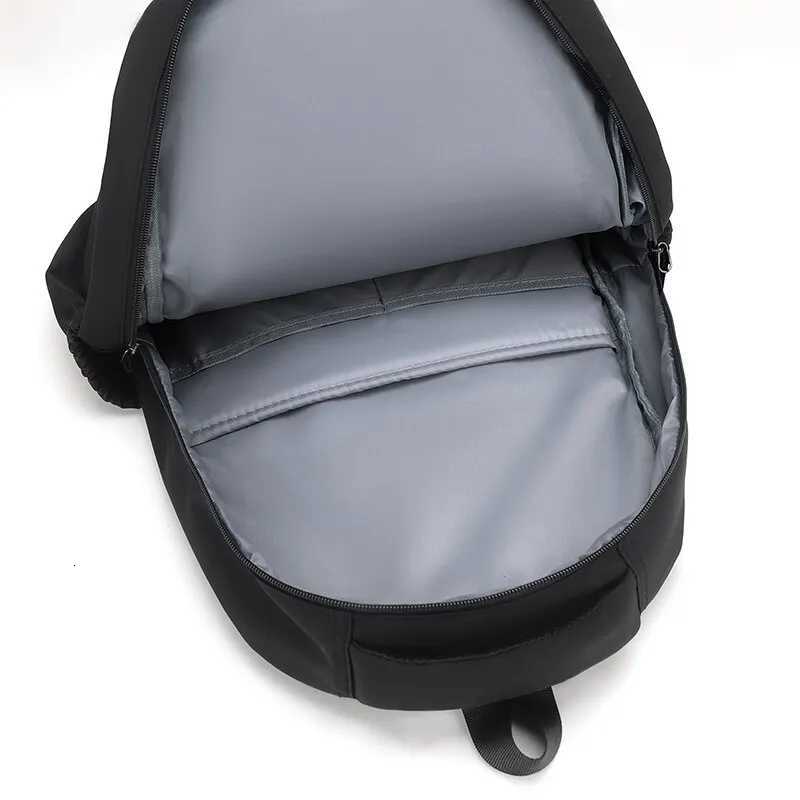 14 Inch Men And Women Universal School Bag Leisure Solid Color Outdoor Sports Shoulder Bag Large Capacity Travel Laptop Backpack W251025