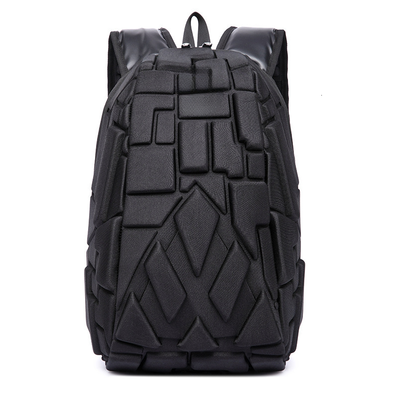 New hot selling fashionable turtle shell backpack personalized men's backpack outdoor new student backpack