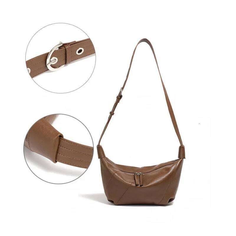 Jonlily Women Genuine Leather Shoulder Female Handbag Totes Casual Crossbody Small Daybag Commuter Bag Purse -Kg1850 251025