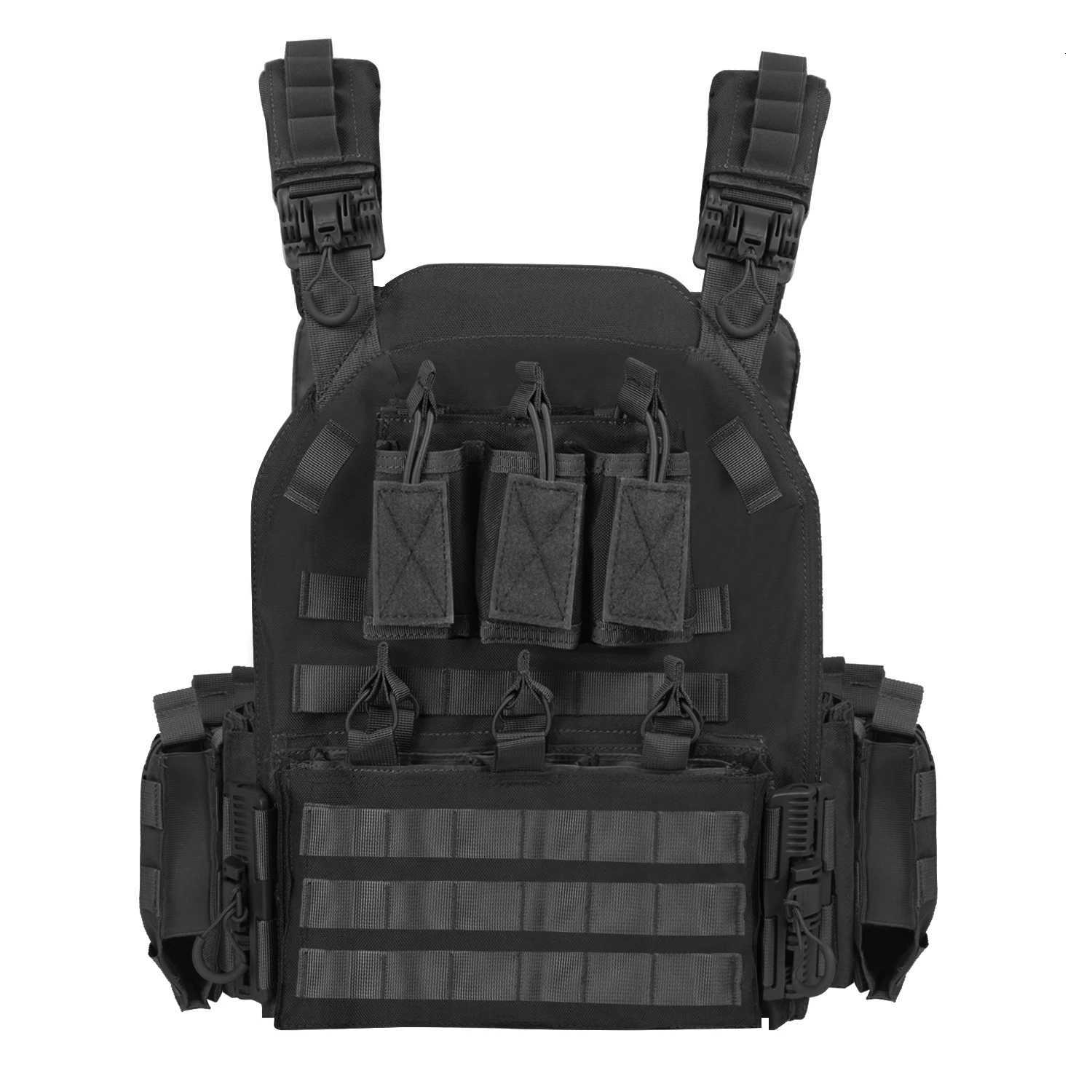 Hunting Tactical Vest 1000D Nylon tactical Mol Airsoft Paintball Outdoor Combat Protective Lightweight Adjustab Vest Y251022