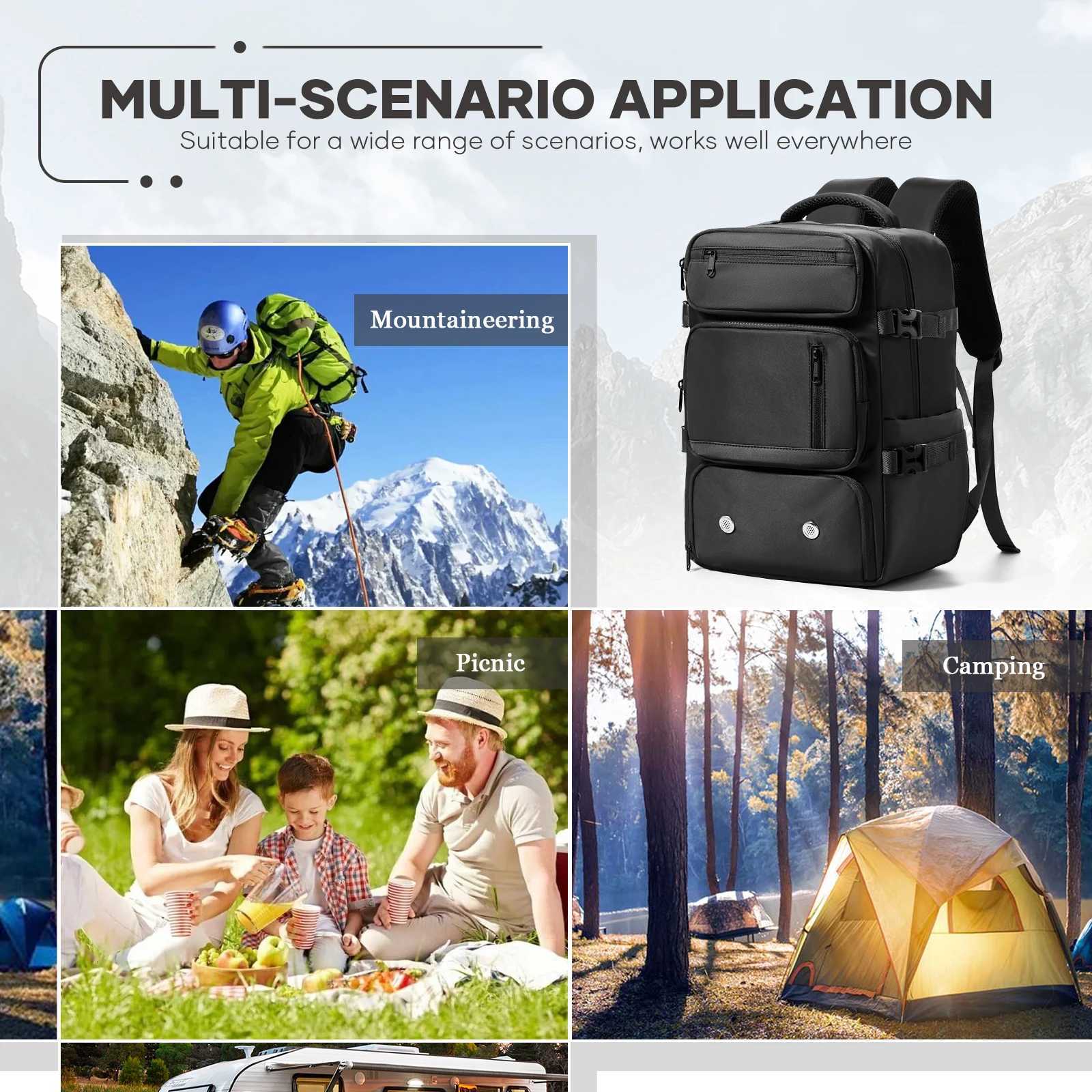 Travel Backpack Airplane Cabin Bag Ryanair Backpack 40x20x25 Luggage Laptop Bag AntiTheft Men Womens Bag for Sports Trekking W251025