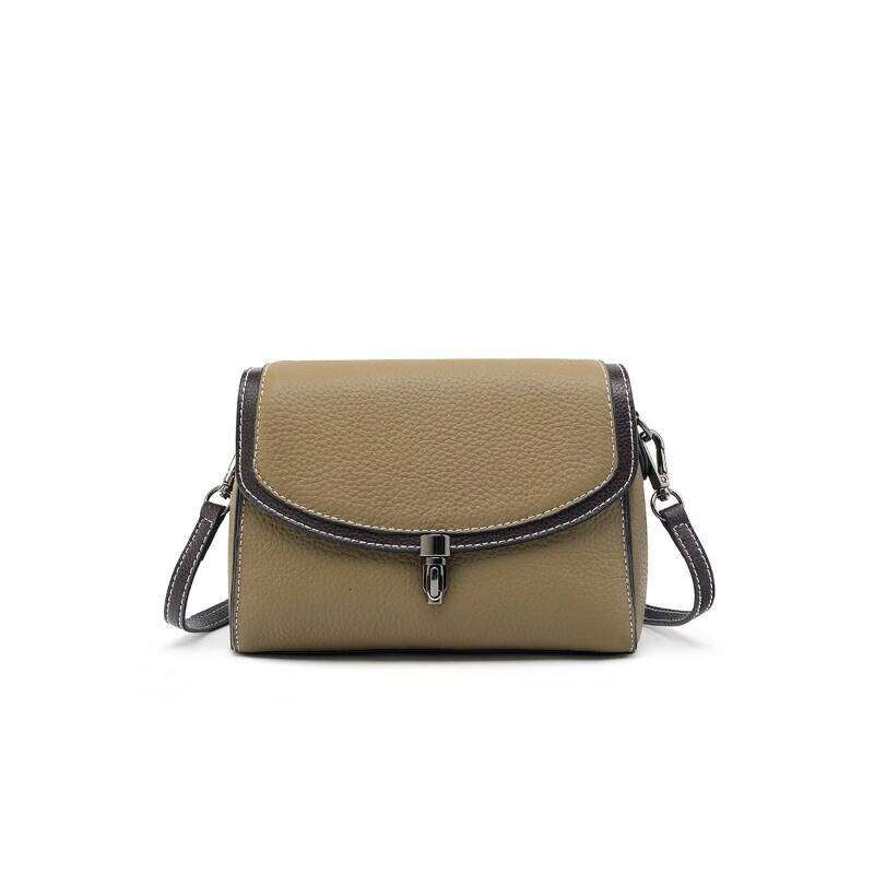 Women's Shoulder Cowhide Vintage Crossbody Messenger Bag Simplicity Genuine Leather Fashion Large Capacity Handbag Suotong251025