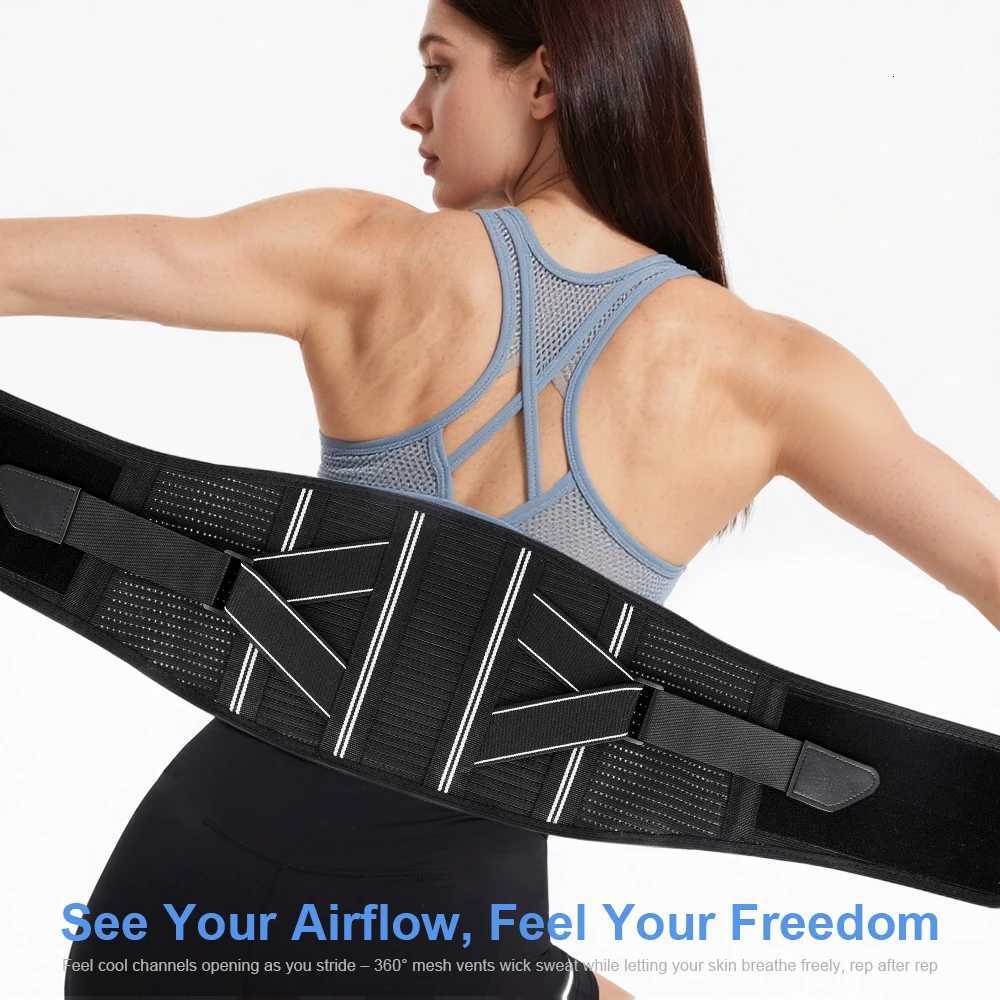 Back Braces for Lower Back Pain Relief with 4 Stays Breathable Back Support Belt for MenWomen for Work Lumbar Support Belt Y251025