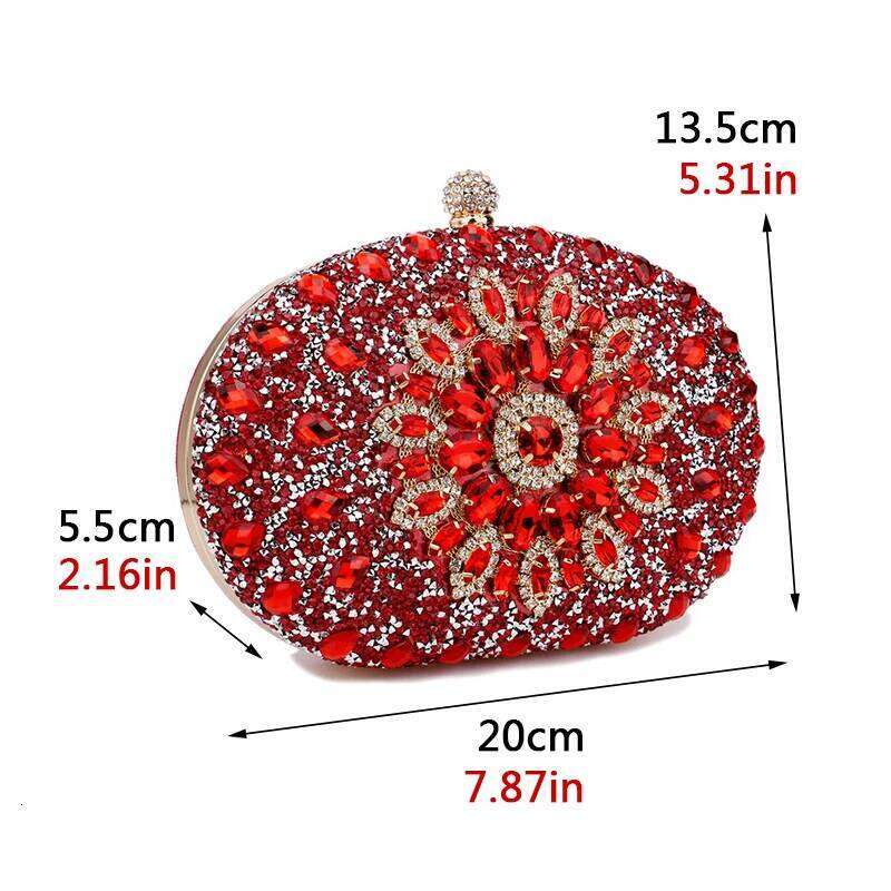 Designer Bags 2022 Dia Women Clutch Evening Bag Wedding Crystal Ladies Cell Phone Pocket Purse Female Wallet For Party Quality Gift Luxury Bag