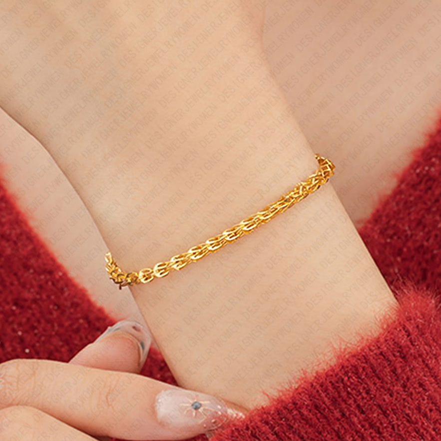 bracelet Designer Bracelet for Women 925 Silver Bracelets Hollow Bangle Chinese Style Bangles Luxury Jewlery Designer for Women Elegant Vintage Access