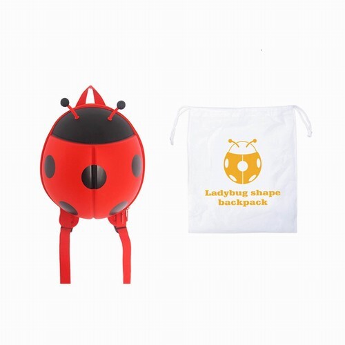 New cute ladybug designer backpack, children's backpack, cartoon travel gift, kindergarten fashion backpack