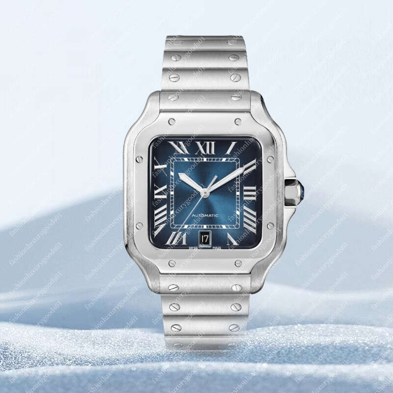 Automatic nical Men's Watch - 904L Stainless Steel Waterproof Wristwatches with a Classic Rome Dial and Box