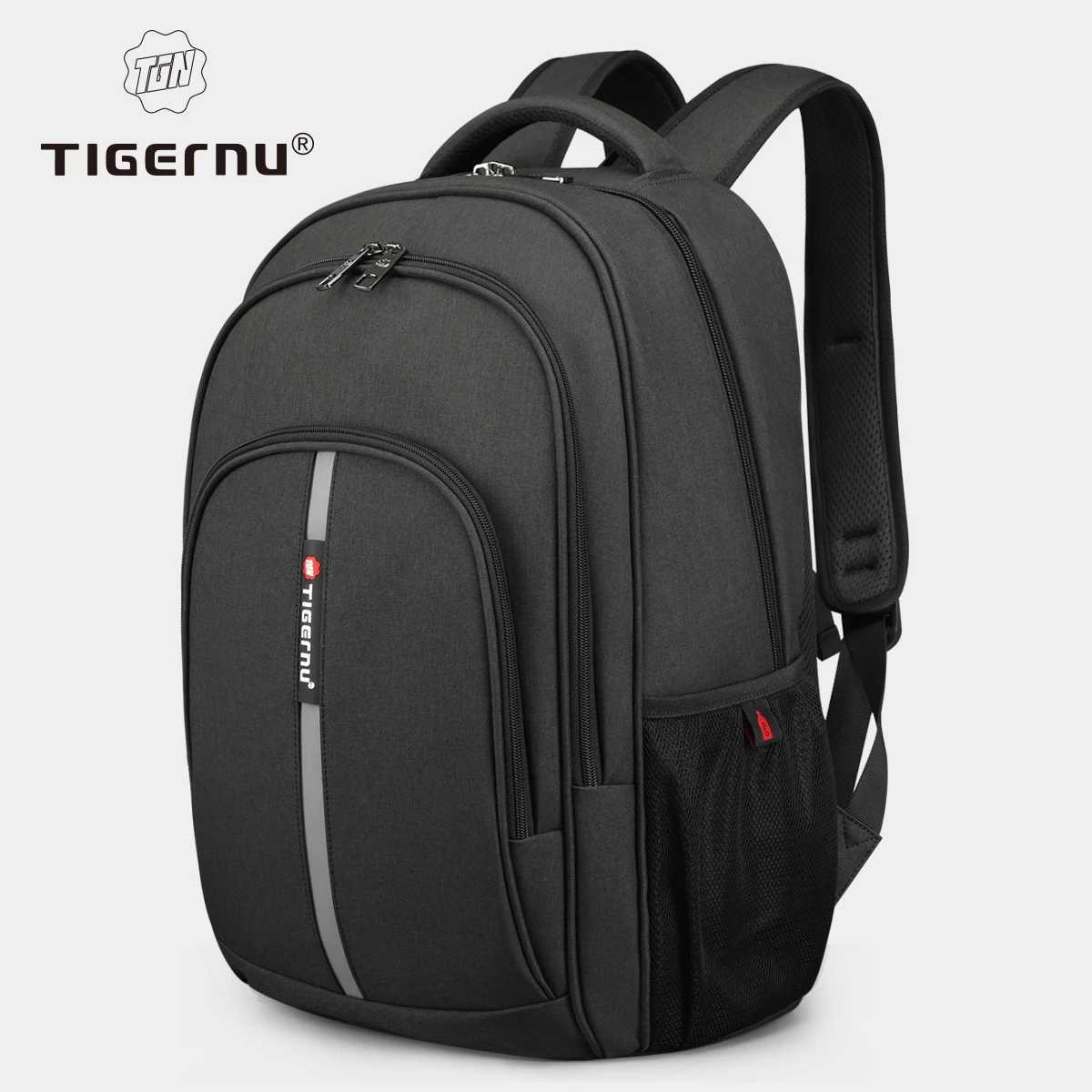 Tigernu Large Capacity Backpack 156inch Laptop Backpack Anti Theft Men Backpack College Schoolbag Travel Backpack Bag For Men W251025