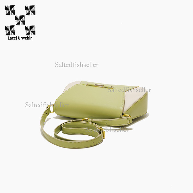 Lacel Urwebin Designer Spring New Envelope Banquet Bag Fashion Shiny Casual Simple Handbag Trendy Women's Splicing Single Shoulder Crossbody Bag