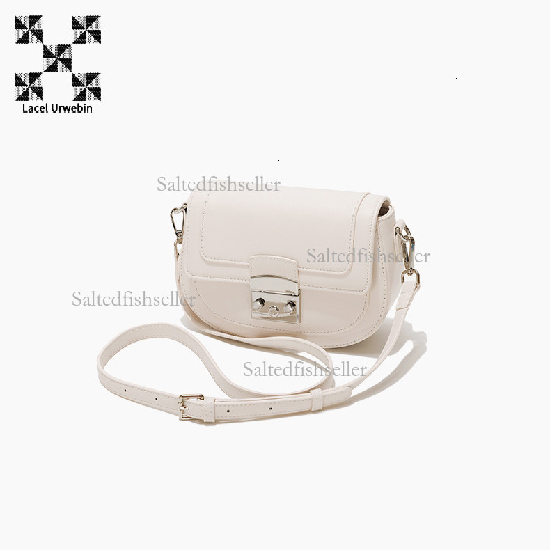 Lacel Urwebin Fashion Women's Bag 2025 New Niche Design Light Luxury Commuter Saddle Bag Versatile Single Shoulder Crossbody Bag Free shipping