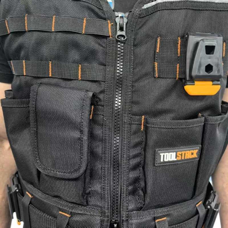Multiket Work Tool Vest Breathab Work Vest Heavy Duty Tool Vest for Ectricians Carpenters Multifunctional Work Y251022