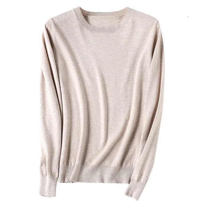 Women Sweater Oneck Autumn Winter Basic Pullover Warm Casual Pulls Jumpers Korean Fashion Spring Knitwear Bottoming Shirt 2025T251025