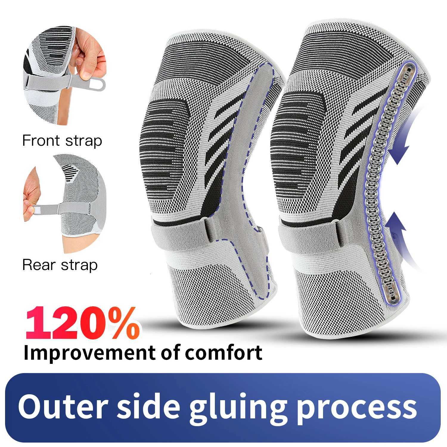 The latest mens knee support anti slip and wearresistant spring basketball and volleyball knee pads pressure elastic knee p Y251024