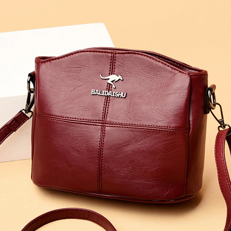 High Quality Leather Shoulder Bags for Women Small Cossbody Bag Female Purses and Handbags Sac A Main 251018