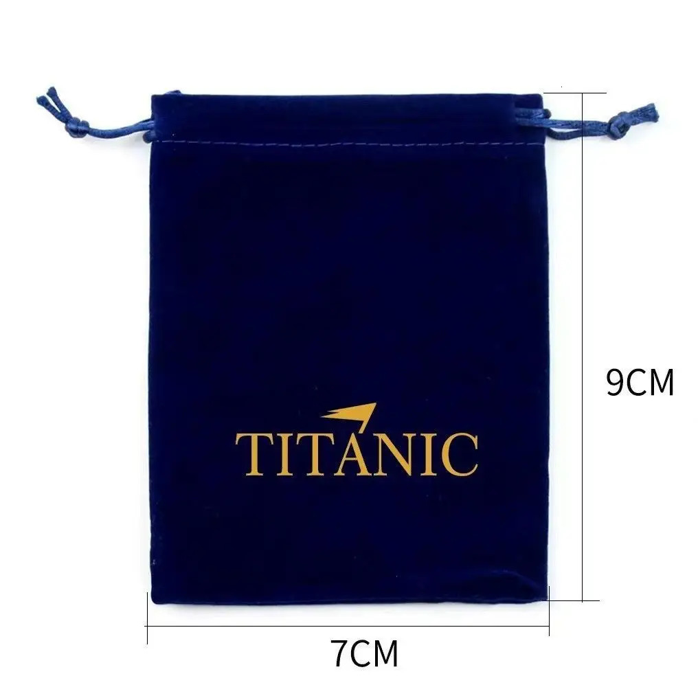 European and American Ocean Heart Titanic Blue Pendant Necklace Fashionable Shining Zircon Eternal Love Red Sweater Cha 251023
