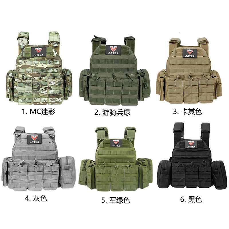 Artex 1000D Plate Carrier Quick Rease 6094K Tactical Vest Hunting Vest Protective Adjustab Mol Airsoft Vest Y251022
