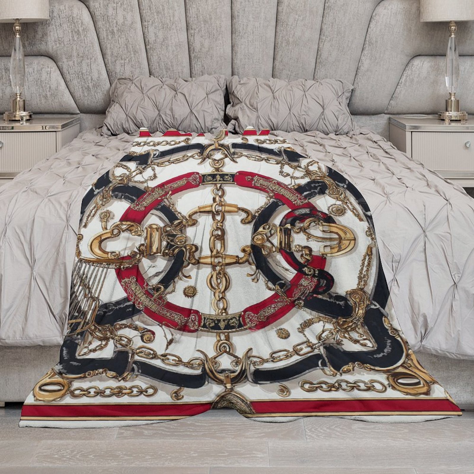 Custom H Designer Horse blanket blanket throw cashmere vibration blanket copert Home Travel Throw Summer Air Conditioner Beach home bedding blankets t