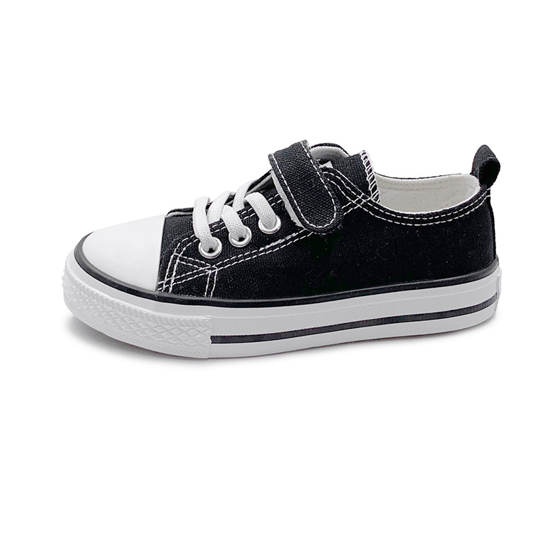 Kids Canvas Shoes Toddler Infant Design Canvas Shoes Happysteps Children Boy Girl Walking Cloth Sneakers Sizes 19 - 36 US4C-US4Y H1189