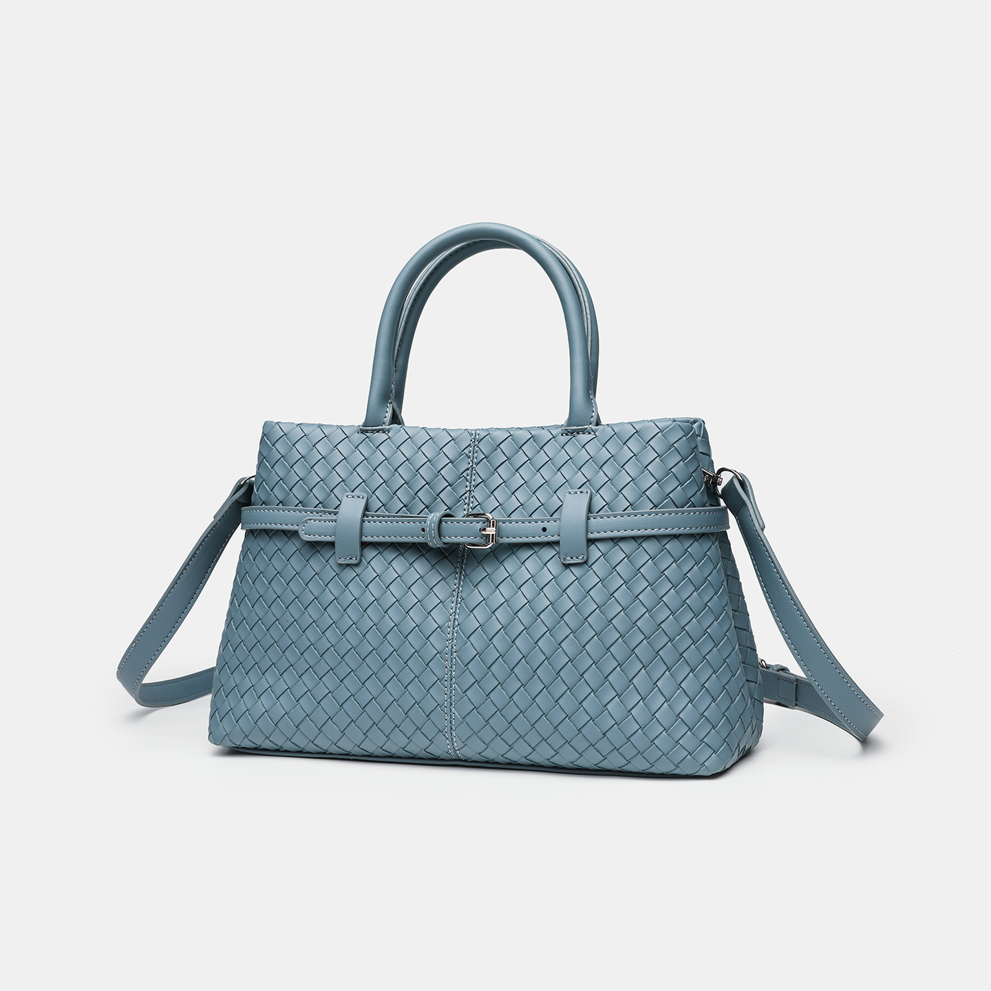 Luxury Brand Woven Tote for Women Large Capacity Commuter Handbag - Elegant Designer Ladies Shoulder Bag XJ260206