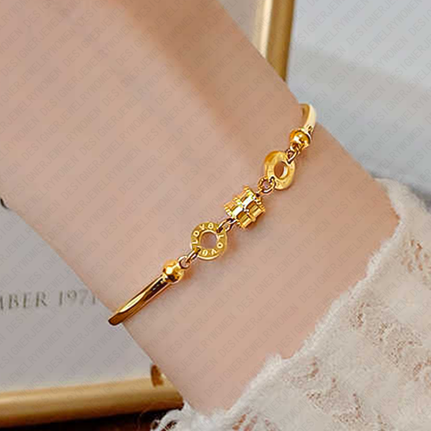 Designer Bracelet Bracelet for Women Stainless Steel Bracelets Gold Bangle Delicate Bangles Luxury Jewlery Designer for Women Elegant Timeless Fashion