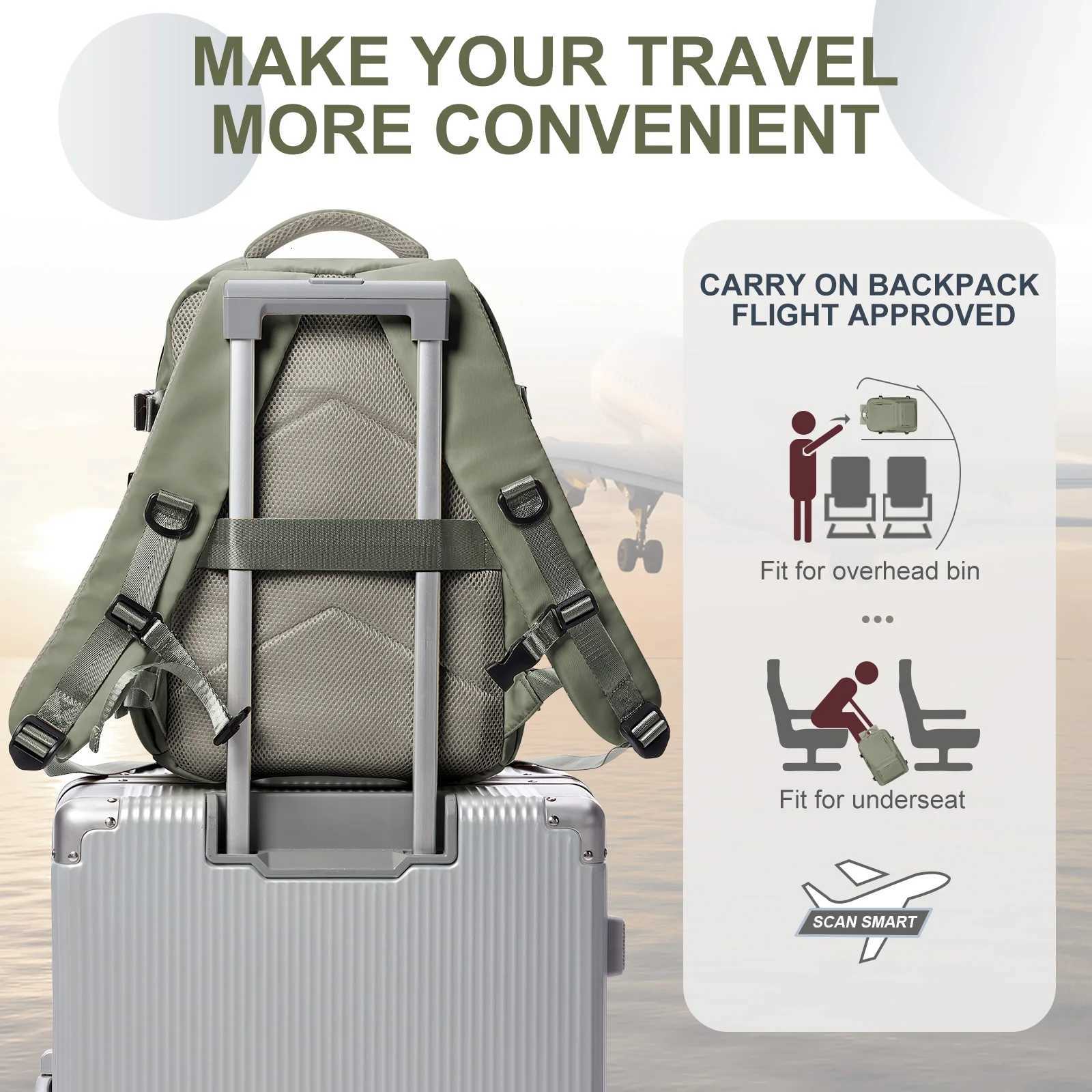 Mens Backpack Wizzair 40x30x20 Cabin Bag Travel Backpack Women Waterproof Business Teenage Notebook Backpack Luggage Backpack W251025