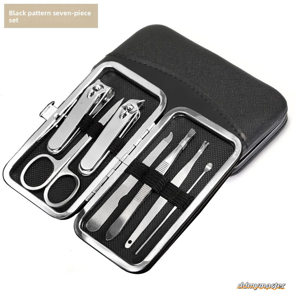 Complete Manicure Set: Round Tail Contouring Clippers, Nail Cutter, And Beauty Tool Kit Ddmymaster