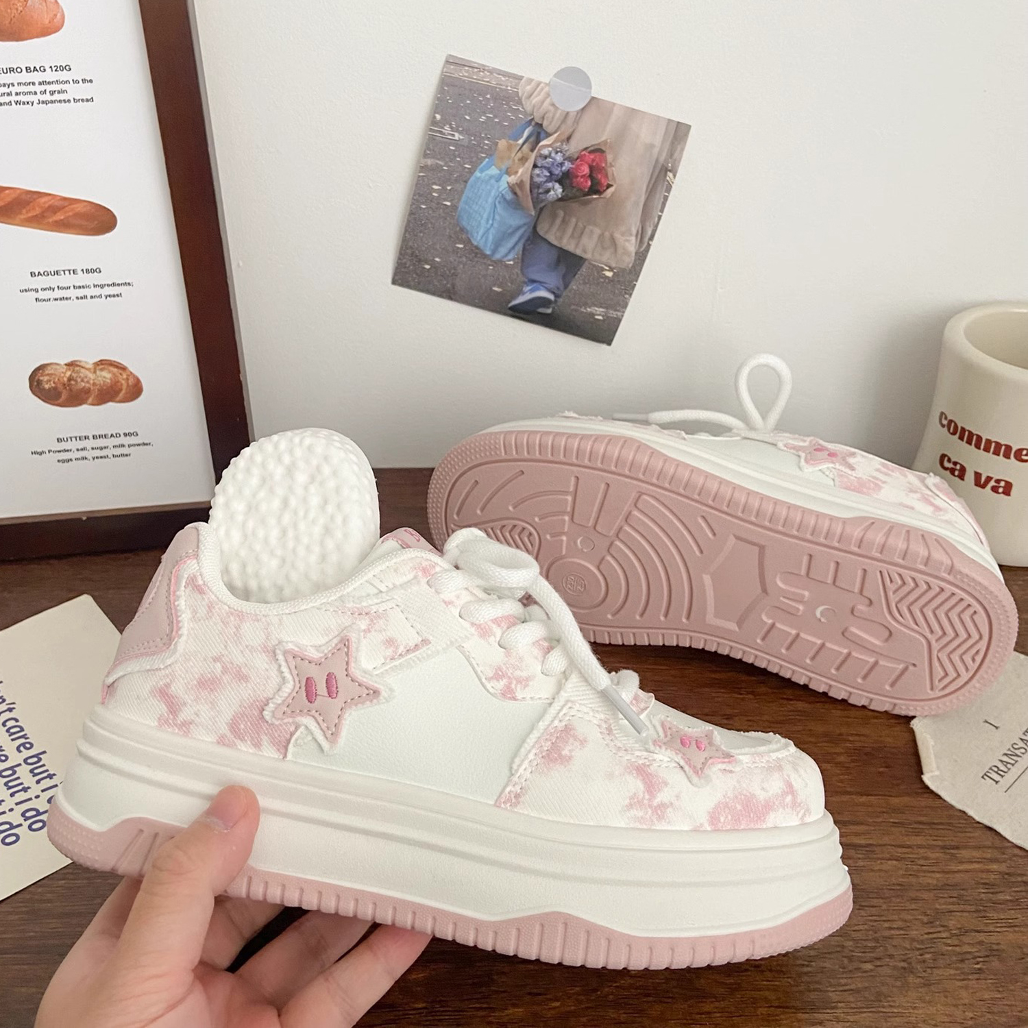 Girl Shoes for Girls Kids Sneakers Pink Shoes Big Plus Sizes Kidsnest Children Shoes Sizes 31 - 38 K1174