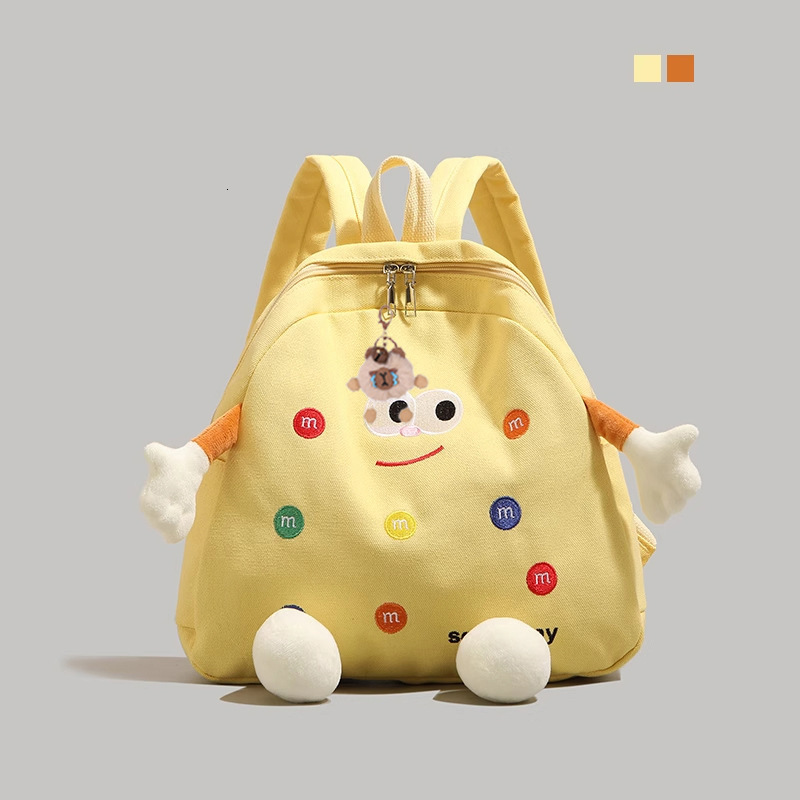 New Cute Biscuit Designer Backpack for Girls, Fashion Primary School, Children's Backpack, Kindergarten, Lightweight Backpack