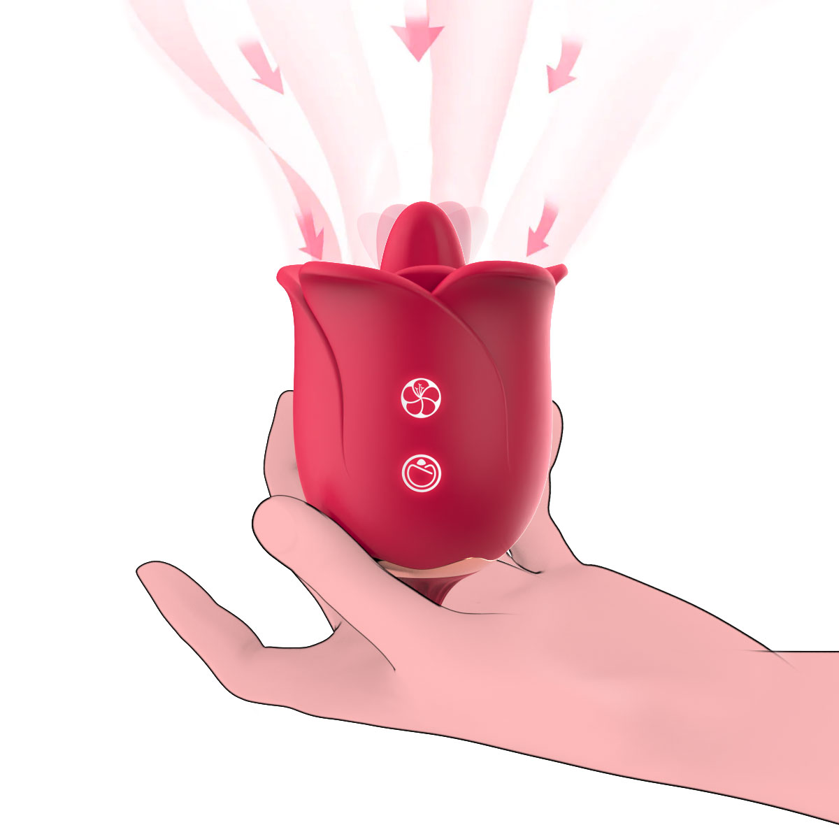 Intimacy Enhancer: Life-Like Silky Smooth Rose Sex Toy with Powerful Vibes