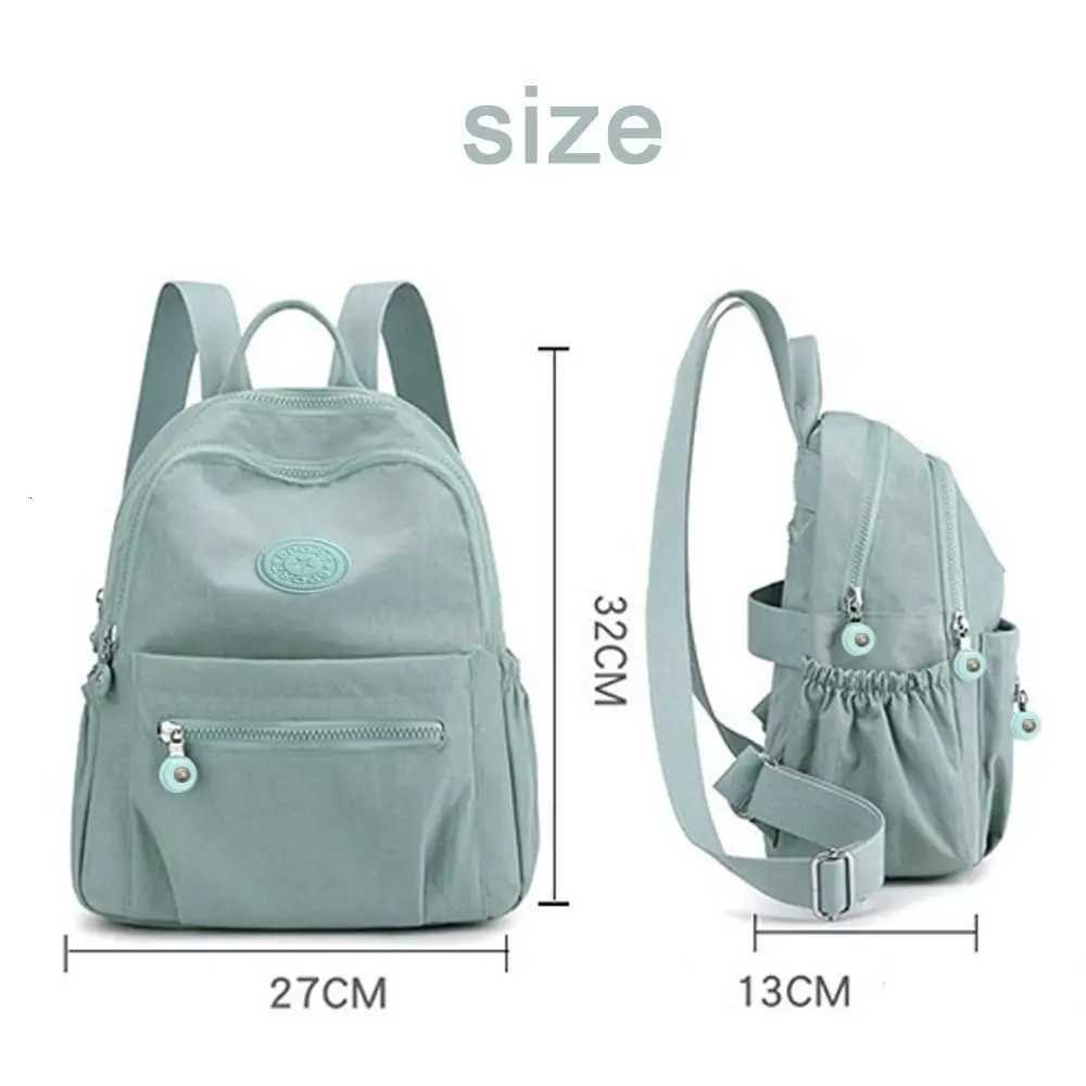Casual Large Capacity Shoulder Bag Student Waterproof Lightweight Mini Rucksack Wearresistant Small Backpack Travel W251025